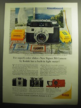1958 Kodak Advertisement - Signet 50, Pony II and Retina IIIC cameras - £14.78 GBP