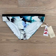 CALIA by Carrie Underwood Women&#39;s Wide Banded Printed Bikini Bottoms NEW - £19.02 GBP