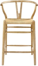 Counter Stool BUNGALOW 5 OSLO Scandinavian Curved Back Tapered Stretchers - £790.75 GBP