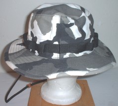  &quot;boonie&quot; -style hat; &quot;urban camouflage&quot;; R&amp;B size 7 - £11.95 GBP