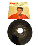 Elvis Vinyl Record 45 RPM Puppet on a String &amp; Wooden Heart in Sleeve RA... - $37.18