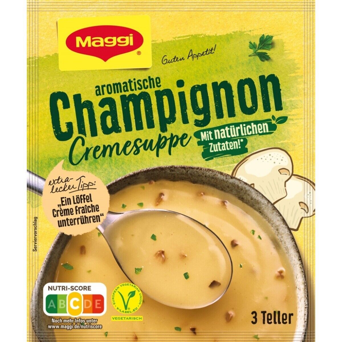 Maggi Cream of Mushroom Soup PACK of 1 ( 3 servings) -FREE SHIPPING - £4.74 GBP