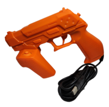 Namco GunCon 3 Orange NC-109 Gun Controller PS3 PlayStation 3 US Model N... - $54.40