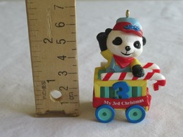 Hallmark &#39;My 3rd Christmas&#39; Childs Age Collection 2004 Peppermint Expres... - $9.50