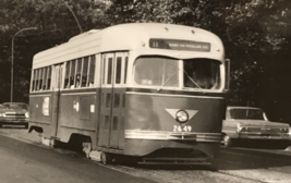 Philadelphia Transportation PTC SEPTA #2649 Woodland Ave Line Streetcar Photo - £7.60 GBP
