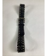 Bulldog Black Italian Leather Men’s Belt - #18876 - 90/36 - Made In Canada - $20.31 CAD