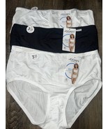 Jockey ~ 3-Pair Women&#39;s Brief Underwear Panties Modal Blend ~ S/5 - $24.74