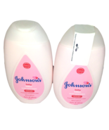 2 x Johnsons Moisturizing Pink Baby Lotion with Coconut Oil 13.6 oz Mild... - £15.06 GBP