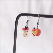 Christmas lemon earing for woemn  2021 trend Resin Long cute Unusual earrings Pe - £6.45 GBP