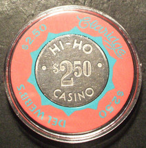 (1) $2.50 Claridge Casino Chip - Hi Ho Casino - Atlantic City, New Jerse... - £12.54 GBP
