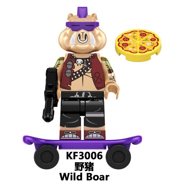 Wild Boar Teenage Mutant Ninja Turtles Game Building Blocks Minifigure  - $4.95