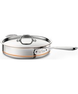 All-Clad Copper Core 5-Ply Stainless Steel Sauté Pan with Steel Lid 6 Qu... - $3,674.22 MXN+