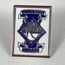 Vintage Hamlin Park All Stars Chicago Baseball Lapel Pin Enamel - $11.39