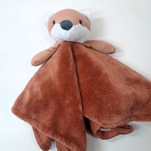 Carter&#39;s Child of Mine Fox Lovey Baby Security Blanket Red Brown plush t... - $35.00
