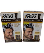 2 x Just For Men Control GX Grey Reducing 2 In 1 Shampoo Conditioner - $557.54 MXN