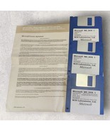 Microsoft MS-DOS Version 5.0 WIN Laboratories COMPLETE System Disk &amp; Use... - $83.34 CAD