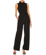 1. STATE Mock Neck Belted Jumpsuit SZ S Black - $1,862.45 MXN