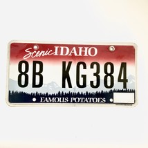 Untagged United States Idaho Bonneville County Passenger License Plate 8B KG384 - £13.18 GBP