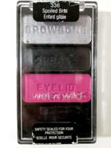 Wet n Wild Color Icon Eyeshadow Trio (336-Spoiled Brat) Sealed Gray Black Pink - £8.68 GBP