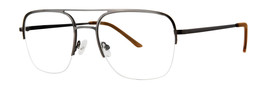 Gallery Winston Eyeglasses Eye Glasses Grey Authentic New 55mm Men - £89.35 GBP