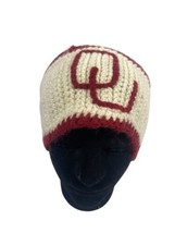 OU Neckup Ear Warmer Headband Oklahoma Sooners Adjustable Crochet Knit H... - $27.83