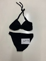 Janet Reger Black Bikini Set Size Small S (SW3-34) - £19.14 GBP