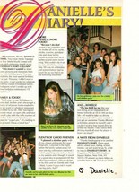 Danielle Fishel teen magazine pinup clipping birthday girl at her house ... - $2.00