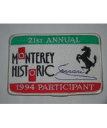 (1994) 21st Annual Monterey Historic Automobile Races - Participant Patch - $68.38 CAD