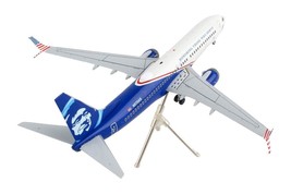 Boeing 737-800 Commercial Aircraft &quot;Alaska Airlines - Honoring Those Who Serve&quot; - £94.37 GBP