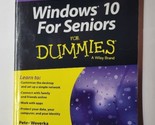 Windows 10 For Seniors For Dummies 2015 Paperback  - $7.91