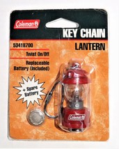 1980s/1990s Colman Red Lantern Keychain Model 5341B700 in Factory Packaging - $99.95