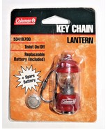 1980s/1990s Colman Red Lantern Keychain Model 5341B700 in Factory Packaging - $99.95