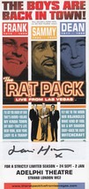 The Rat Pack Adelphi Theatre London Hand Signed Theatre Flyer - £6.33 GBP