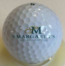 St Margaret's Golf and Country Club Logo Display Golf Ball - $19.55