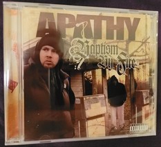 APATHY Baptism By Fire CD DEMIGODZ ARMY OF THE PHARAOHS VINNIE PAZ ESOTE... - £20.80 GBP