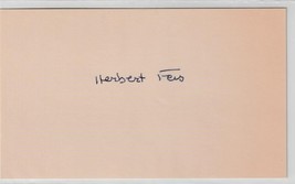 Autograph Pulitzer Prize Herbert Feis Author 1961 &quot;Between War And Peace&quot; - £21.35 GBP