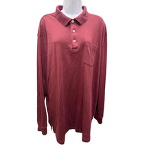 Lot 3 Lands&#39; End Traditional 2xLT TALL Polo Shirts  Red Green Long Short... - $50.15