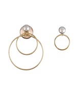 Dior Mise En Tribal Hoop Earrings NEW AUTHENTIC W/ DIOR GIFT PACKAGING - $299.00