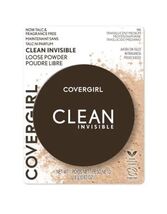 New Covergirl Clean Invisible Loose Powder #115 Translucent Medium Talc ... - $177.60 MXN