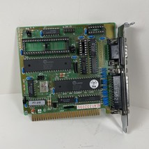 Vintage 8 Bit ISA Mini 286 Courier Parallel Serial I/O Card DTK PTI-210 - £21.66 GBP