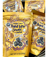 3 Packs Trader Joe&#39;s Peanut Butter Caramel Coated Popcorn 6oz *NEW* 06/2024 - £19.09 GBP