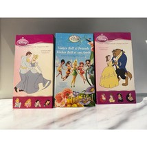 3 Disney Cricut Cartridge Sets Tinker Bell, Beauty &amp; Beast, Cinderella - $36.47