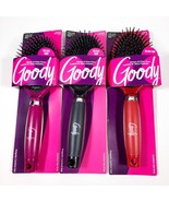 Goody Gelous Grip Oval Cushion Brush 10&quot; #09502 Assorted Colors Gel Grip - £12.81 GBP