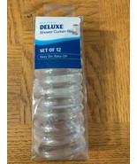 Maytex Deluxe Shower Curtain Rings-BRAND NEW-SHIPS SAME BUSINESS DAY - €12,64 EUR