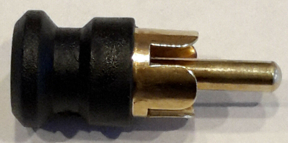 RCA SHORTING CAP / PLUG - RF/EMI &amp; NOISE CANCELING / PROTECTION - $1.75