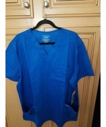 Cherokee Revolution Men&#39;s Scrub Top Size XL, Royal Blue - $32.60 CAD
