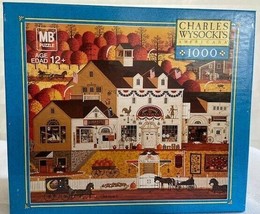 Charles Wysocki 1000 Piece Jigsaw Puzzle Game Old American RARE  Rompecabezas - £68.73 GBP