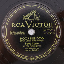 Perry Como – Hoop-Dee-Doo / On The Outgoing Tide - 1950 78 rpm Record 20-3747 - £33.55 GBP