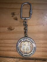 ROUTE 66 Key Chain Fob Charm keychain St.louis - $9.89