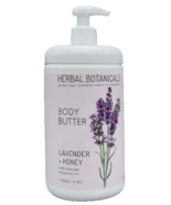 Herbal Botanicals Lavender + Honey Body Butter w/ Lavender Essential Oil... - $19.99